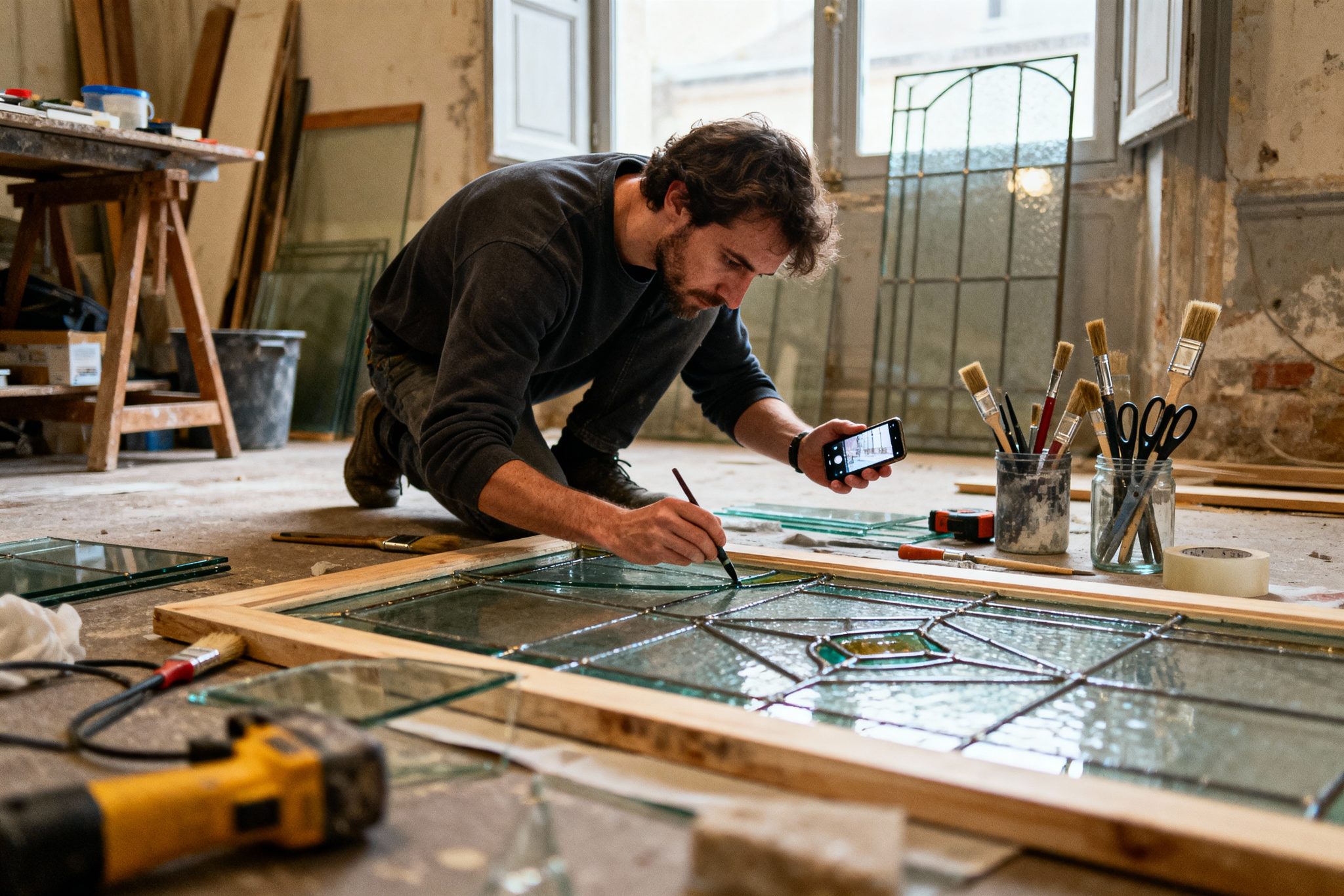 Fabriquer une verrière d'intérieur : Guide diy économique