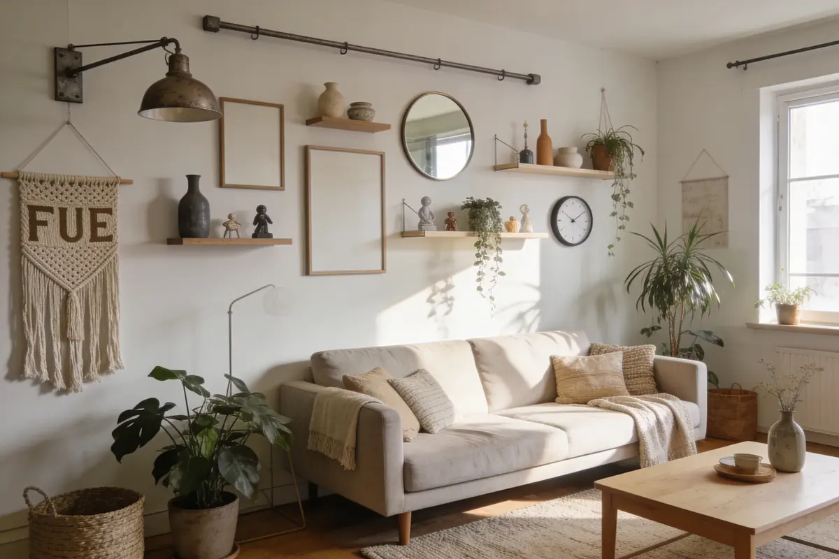 Décoration murale salon tendance : 10 idées design à adopter !