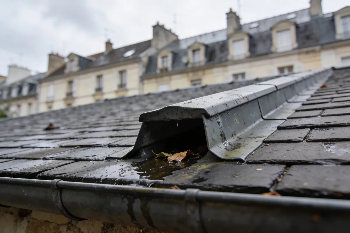 Toiture Chéneau : Quelle différence avec une gouttière ?