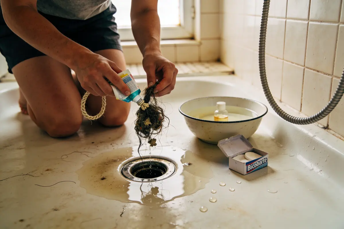 Déboucher un siphon de douche naturellement : 5 astuces efficaces !