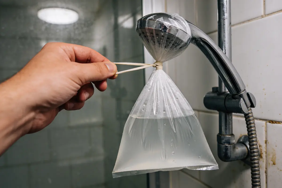Détartrer un pommeau de douche vinaigre blanc : 5 astuces simples !