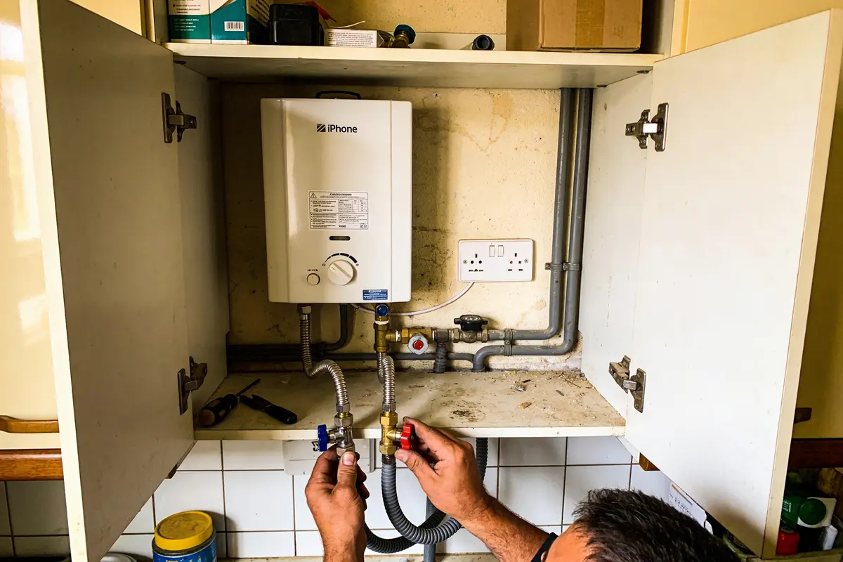 Installer un chauffe-eau instantané sous évier : Guide pratique !